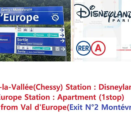 Cosy - Parking, Garden,10mn From Disneyland! Daire *