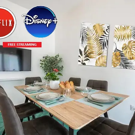 Cosy - Parking, Garden,10mn From Disneyland! Daire