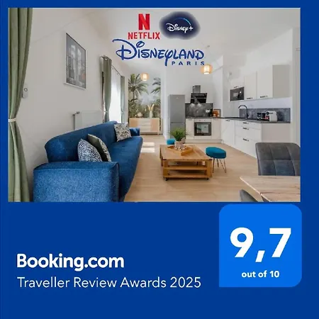 Cosy - Parking, Garden,10mn From Disneyland! Daire